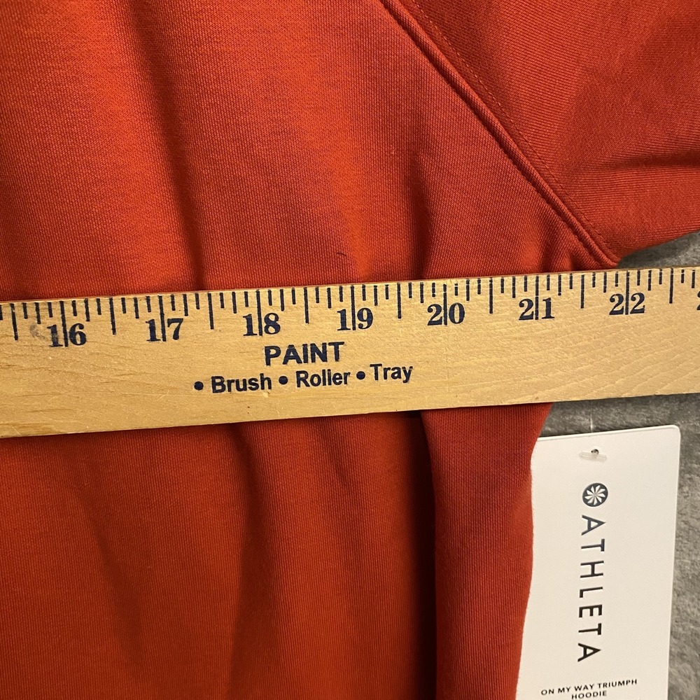 Athleta Women's Medium Hoodie Zipper Pockets New - Picture 4 of 6